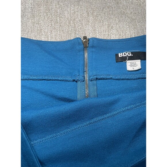 BDG Skirt Womens Large Blue Mini Zip Up - Picture 6 of 16